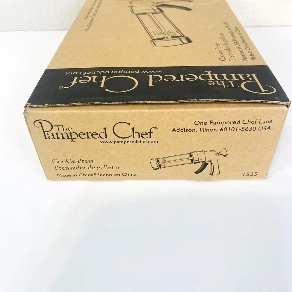 The Pampered Chef Cookie Press W/ Box